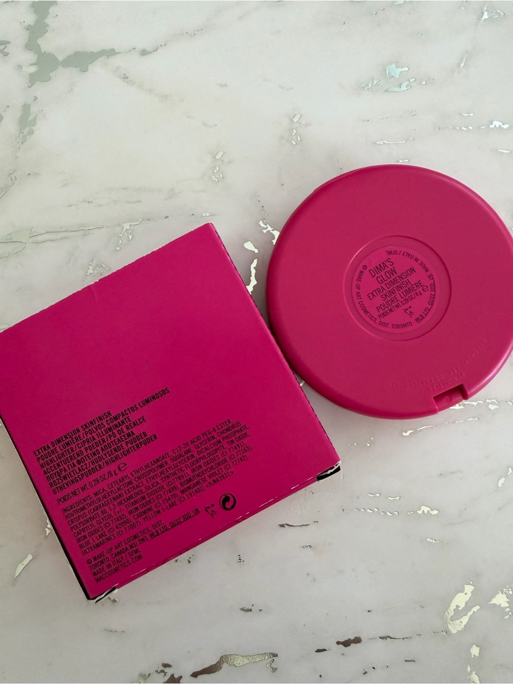 NIB MAC Cosmetics x EL Seed Extra Dimension Skin Finish Dimas Glow- SUPER RARE - Picture 4 of 5